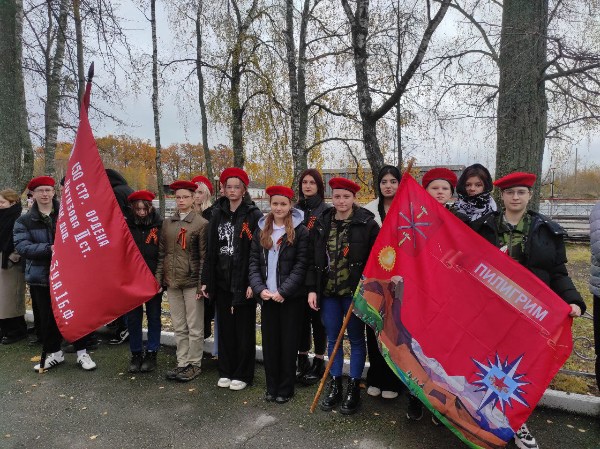 Митинг, посвященный Первому бою на Тульской земле 20 октября 1941г.